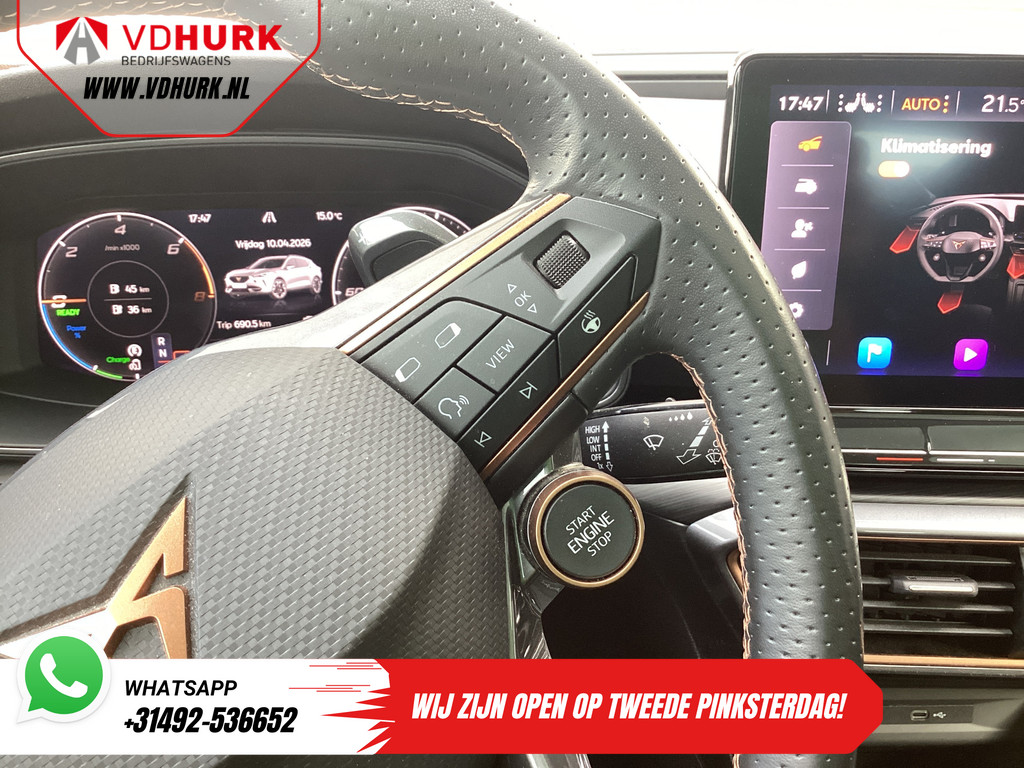 CUPRA Formentor SUV 1.4 e-Hybrid 245 pk VZ Performance Pano/ Memory/ Elek.Klep/ Elek.Trekhaak/ Standkachel/ Stoelverw/ Navi/ Camera/ Climate/ LMV 19 22