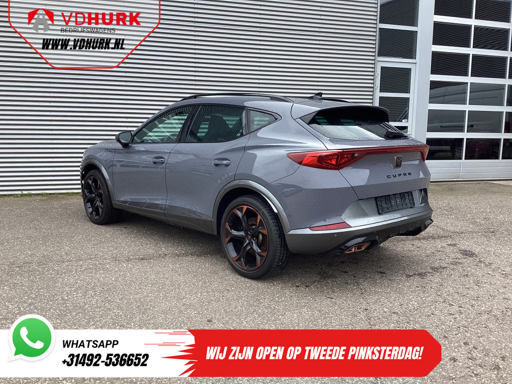 CUPRA Formentor SUV 1.4 e-Hybrid VZ Performance 245 pk Elek.Klep/ Memory/ Carplay/ Navi/ Stoelverw./ Stuurverw./ Adapt.Cruise/ Camera/ Climate/ 19'' 1