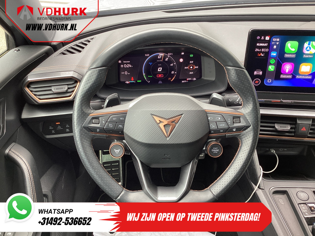 CUPRA Formentor SUV 1.4 e-Hybrid VZ Performance 245 pk Elek.Klep/ Memory/ Carplay/ Navi/ Stoelverw./ Stuurverw./ Adapt.Cruise/ Camera/ Climate/ 19'' 15