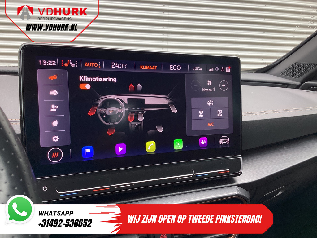 CUPRA Formentor SUV 1.4 e-Hybrid VZ Performance 245 pk Elek.Klep/ Memory/ Carplay/ Navi/ Stoelverw./ Stuurverw./ Adapt.Cruise/ Camera/ Climate/ 19'' 18