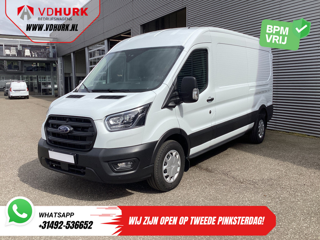 Ford Transit Bestelbus 2.0 TDCI 170 pk Aut. L3H2 Adapt.Cruise/ Bi-Xenon/ 360Gr.Camera/ Carplay/ Climate/ PDC/ Trekhaak 7