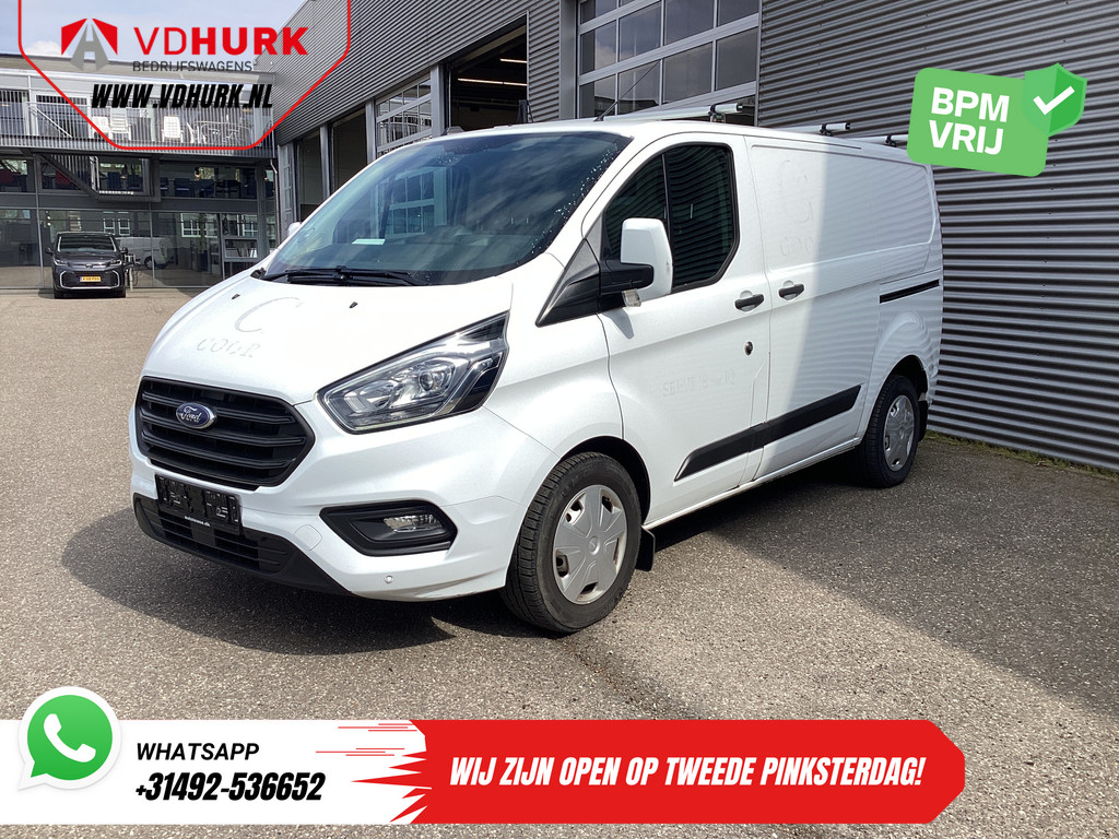 Ford Transit Custom Bestelbus 2.0 TDCI 130 pk Aut. 2x Schuifdeur/ Standkachel/ Stoelverw./ Airco/ Cruise/ Inrichting/ PDC/ DAB/ Dakdragers 10