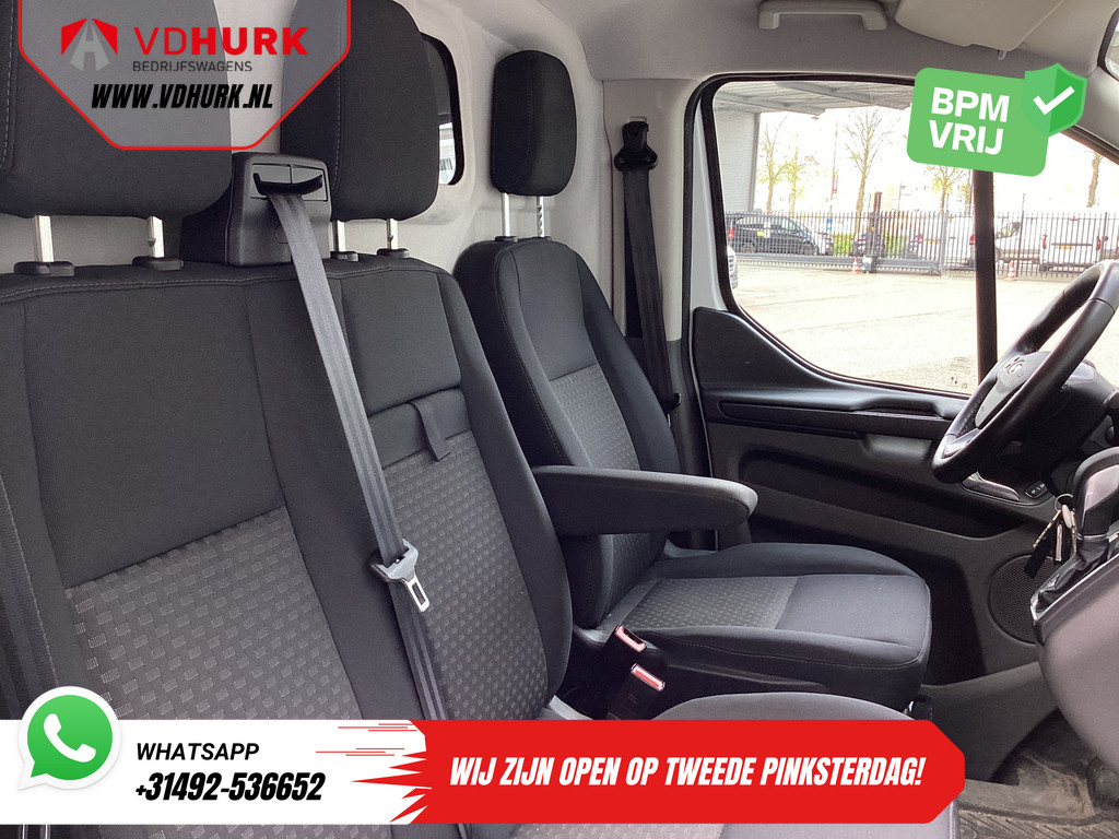 Ford Transit Custom Bestelbus 2.0 TDCI 130 pk Aut. 2x Schuifdeur/ Standkachel/ Stoelverw./ Airco/ Cruise/ Inrichting/ PDC/ DAB/ Dakdragers 13