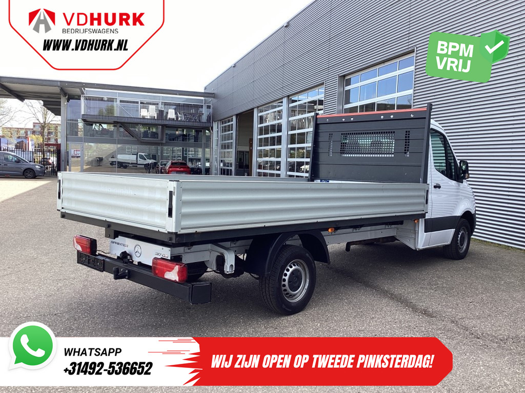 Mercedes-Benz Sprinter Open laadbak 317 CDI Aut. Open Laadbak/ 430x203x40/ Camera/ Cruise/ Trekhaak/ Pick Up 14