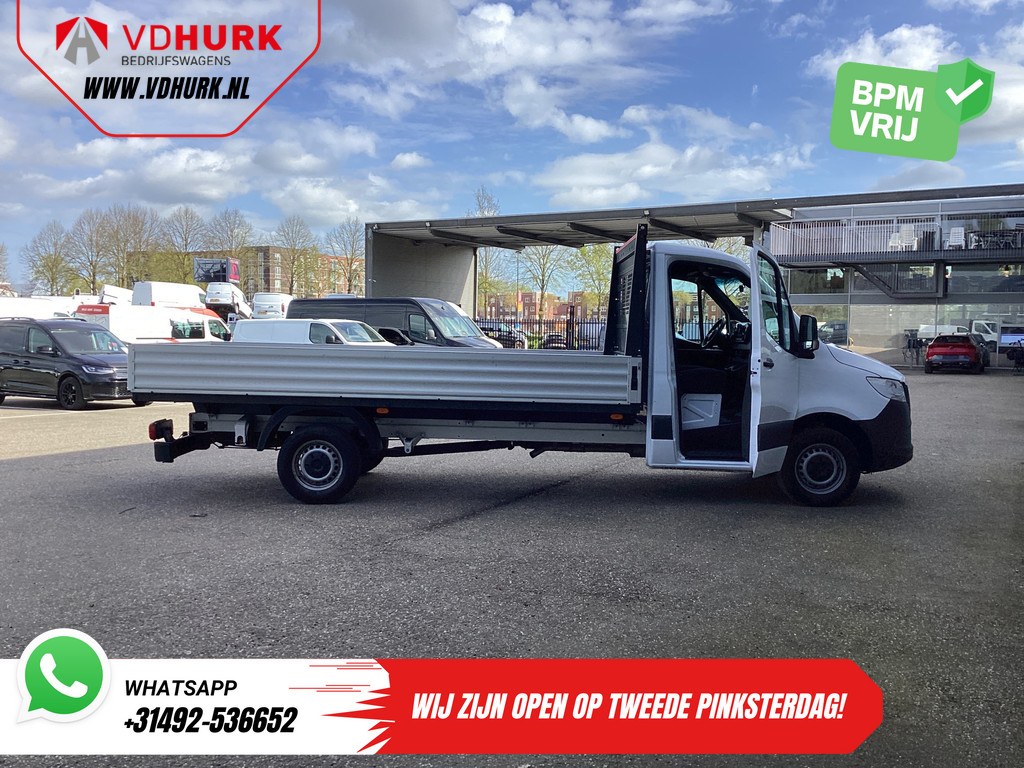 Mercedes-Benz Sprinter Open laadbak 317 CDI Aut. Open Laadbak/ 430x203x40/ Camera/ Cruise/ Trekhaak/ Pick Up 5
