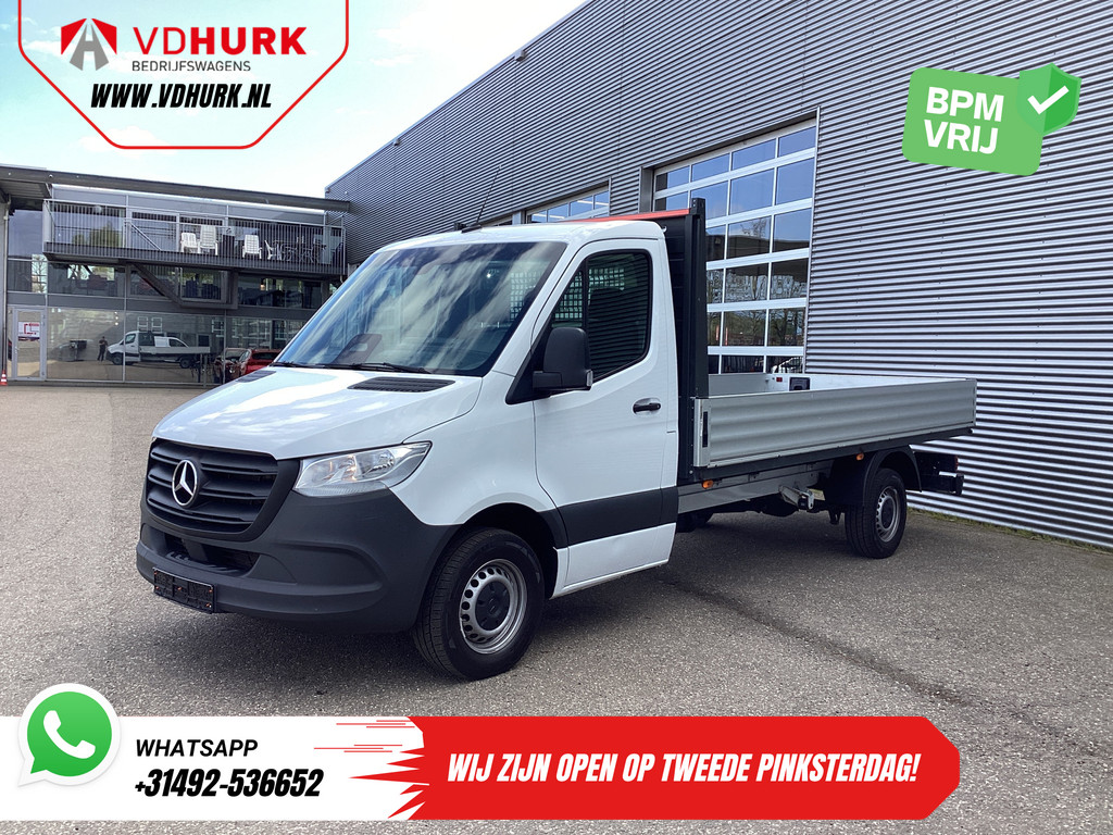 Mercedes-Benz Sprinter Open laadbak 317 CDI Aut. Open Laadbak/ 430x203x40/ Camera/ Cruise/ Trekhaak/ Pick Up 8
