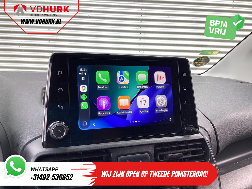Opel Combo Bestelbus 1.5D 130 pk Aut. L2 Stoelverw./ Würth/ Carplay/ Navi/ Climate/ PDC/ Cruise 12