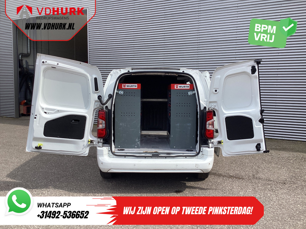Opel Combo Bestelbus 1.5D 130 pk Aut. L2 Stoelverw./ Würth/ Carplay/ Navi/ Climate/ PDC/ Cruise 5