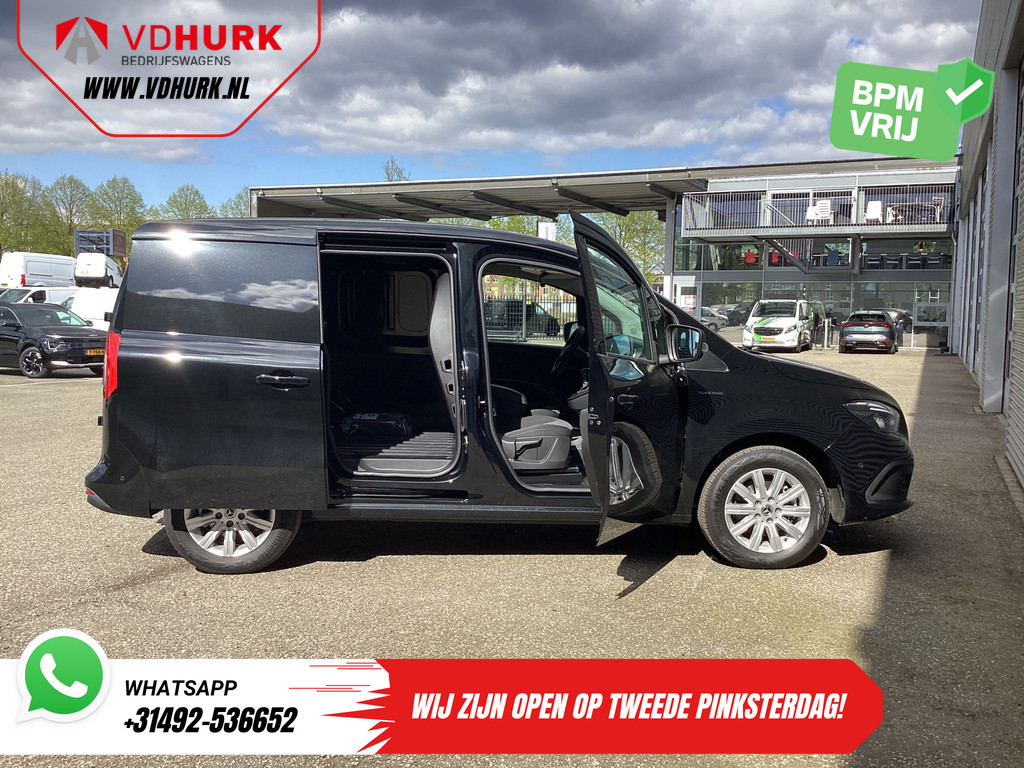 Mercedes-Benz eCitan Bestelbus 112 284 km WLTP LED/ Stoelverw./ Carplay/ Climate/ Navi/ Cruise/ Camera/ 16”LMV/ PDC/ Trekhaak 4
