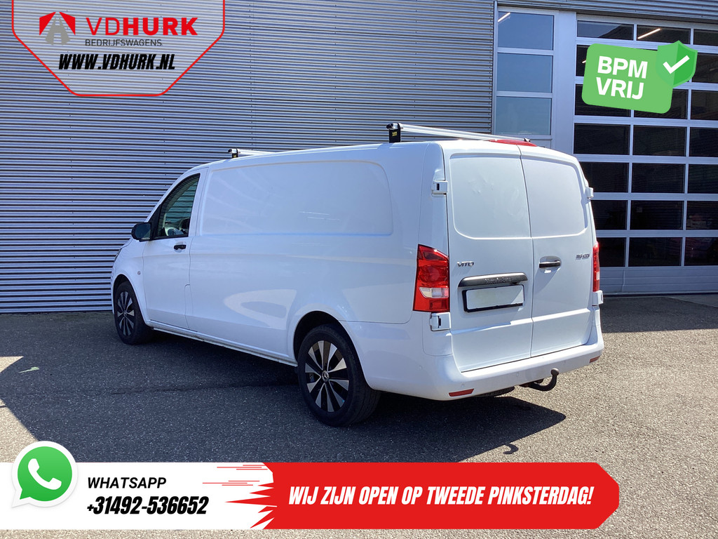 Mercedes-Benz Vito Bestelbus 119 CDI Aut. XL L3 LED/ Standkachel/ Stoelverw./ Carplay/ Navi/ Camera/ PDC/ LMV/ Cruise/ Trekhaak/ Airco 1