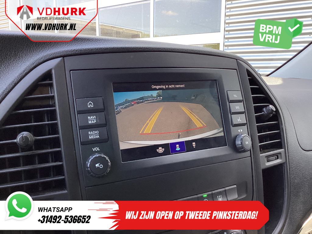 Mercedes-Benz Vito Bestelbus 119 CDI Aut. XL L3 LED/ Standkachel/ Stoelverw./ Carplay/ Navi/ Camera/ PDC/ LMV/ Cruise/ Trekhaak/ Airco 13
