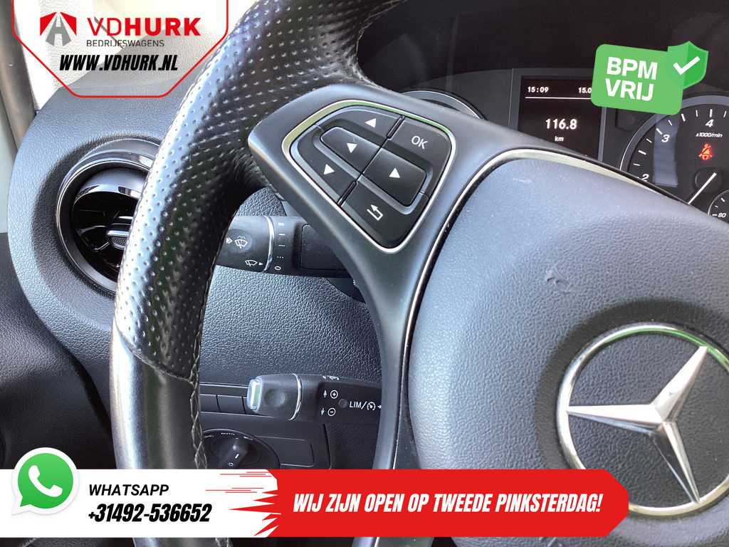 Mercedes-Benz Vito Bestelbus 119 CDI Aut. XL L3 LED/ Standkachel/ Stoelverw./ Carplay/ Navi/ Camera/ PDC/ LMV/ Cruise/ Trekhaak/ Airco 16