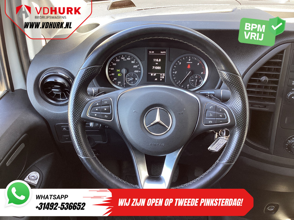 Mercedes-Benz Vito Bestelbus 119 CDI Aut. XL L3 LED/ Standkachel/ Stoelverw./ Carplay/ Navi/ Camera/ PDC/ LMV/ Cruise/ Trekhaak/ Airco 17
