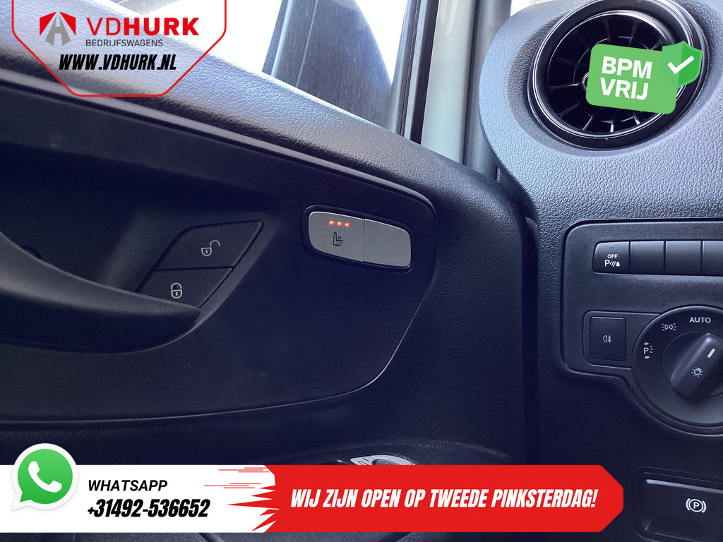 Mercedes-Benz Vito Bestelbus 119 CDI Aut. XL L3 LED/ Standkachel/ Stoelverw./ Carplay/ Navi/ Camera/ PDC/ LMV/ Cruise/ Trekhaak/ Airco 18