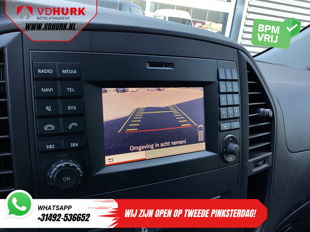 Mercedes-Benz Vito Bestelbus 114 CDI Aut. L2 NL Auto/ Cruise/ Navi/ Camera/ Airco/ PDC/ Sidebars 11