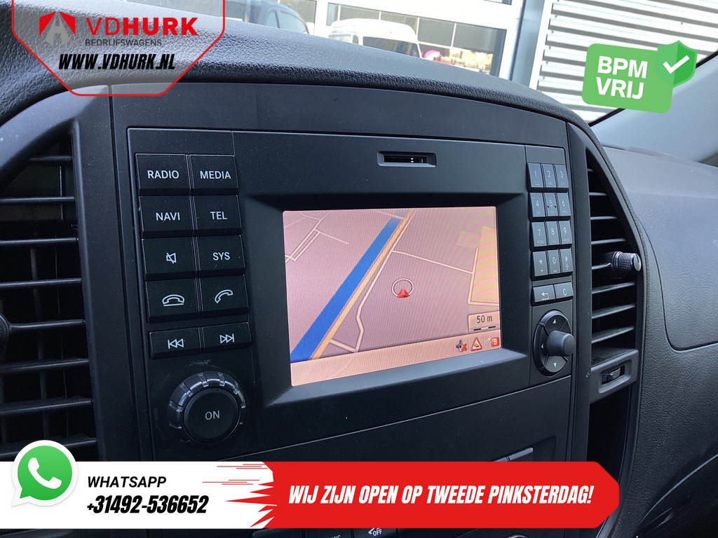 Mercedes-Benz Vito Bestelbus 114 CDI Aut. L2 NL Auto/ Cruise/ Navi/ Camera/ Airco/ PDC/ Sidebars 12