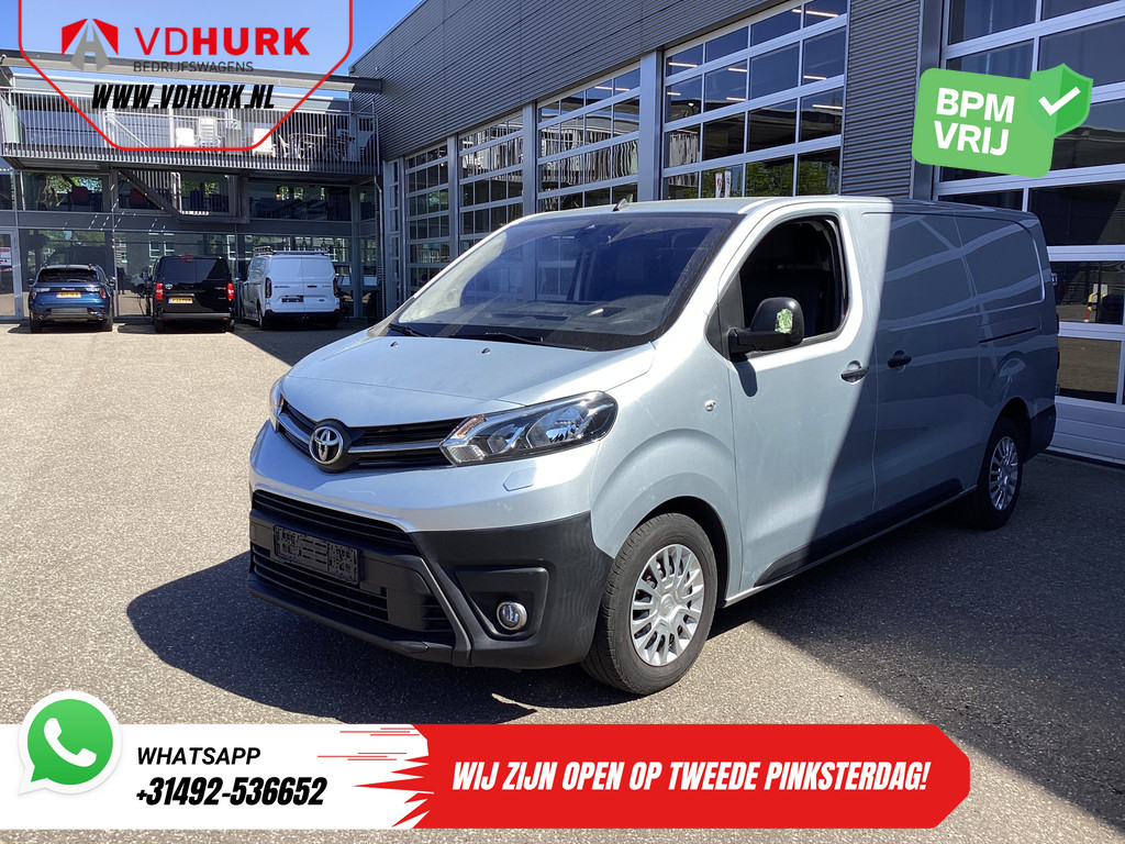 Toyota ProAce Worker Bestelbus 2.0 145 pk L3 2xSchuifdeur/ Adapt.Cruise/ Head Up/ Standkachel/ Stoelverw./ Carplay/ Trekhaak/ PDC 1