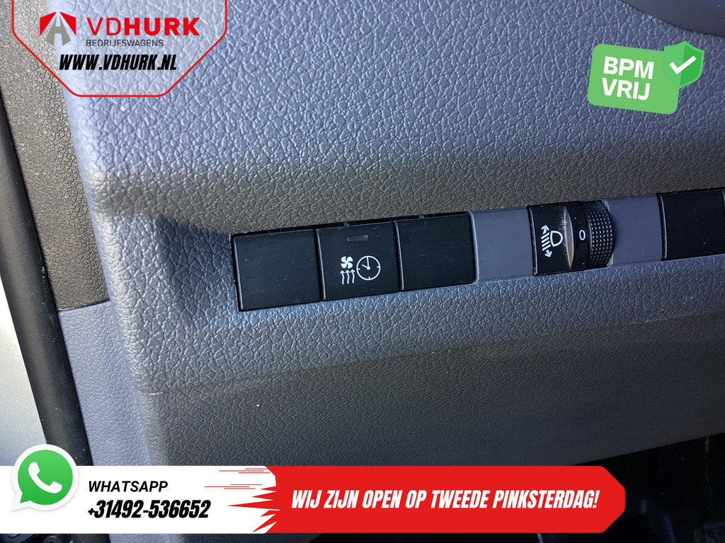 Toyota ProAce Worker Bestelbus 2.0 145 pk L3 2xSchuifdeur/ Adapt.Cruise/ Head Up/ Standkachel/ Stoelverw./ Carplay/ Trekhaak/ PDC 10