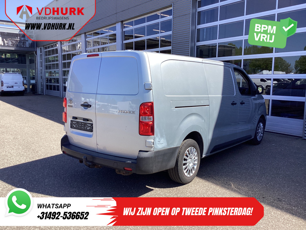 Toyota ProAce Worker Bestelbus 2.0 145 pk L3 2xSchuifdeur/ Adapt.Cruise/ Head Up/ Standkachel/ Stoelverw./ Carplay/ Trekhaak/ PDC 3