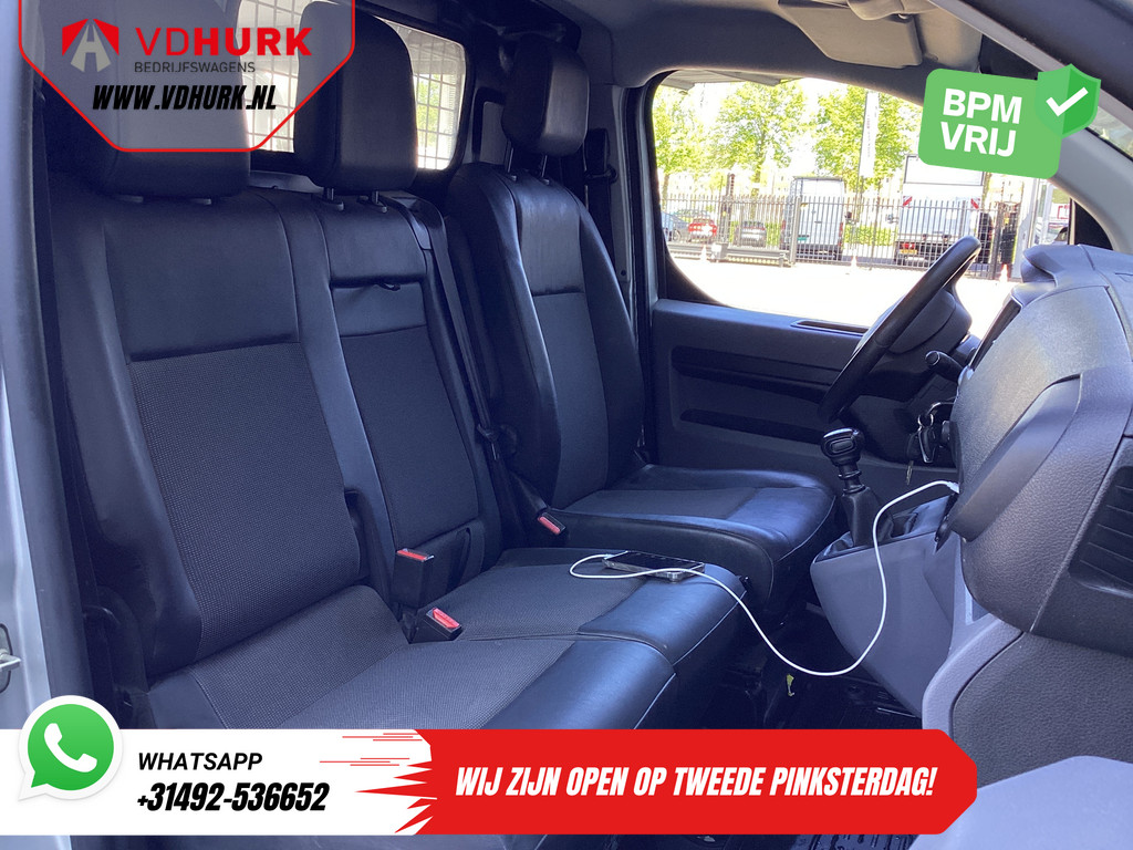 Toyota ProAce Worker Bestelbus 2.0 145 pk L3 2xSchuifdeur/ Adapt.Cruise/ Head Up/ Standkachel/ Stoelverw./ Carplay/ Trekhaak/ PDC 6