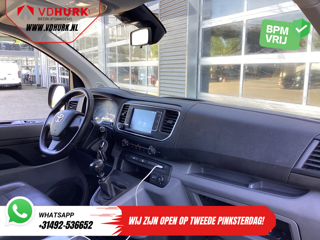 Toyota ProAce Worker Bestelbus 2.0 145 pk L3 2xSchuifdeur/ Adapt.Cruise/ Head Up/ Standkachel/ Stoelverw./ Carplay/ Trekhaak/ PDC 7