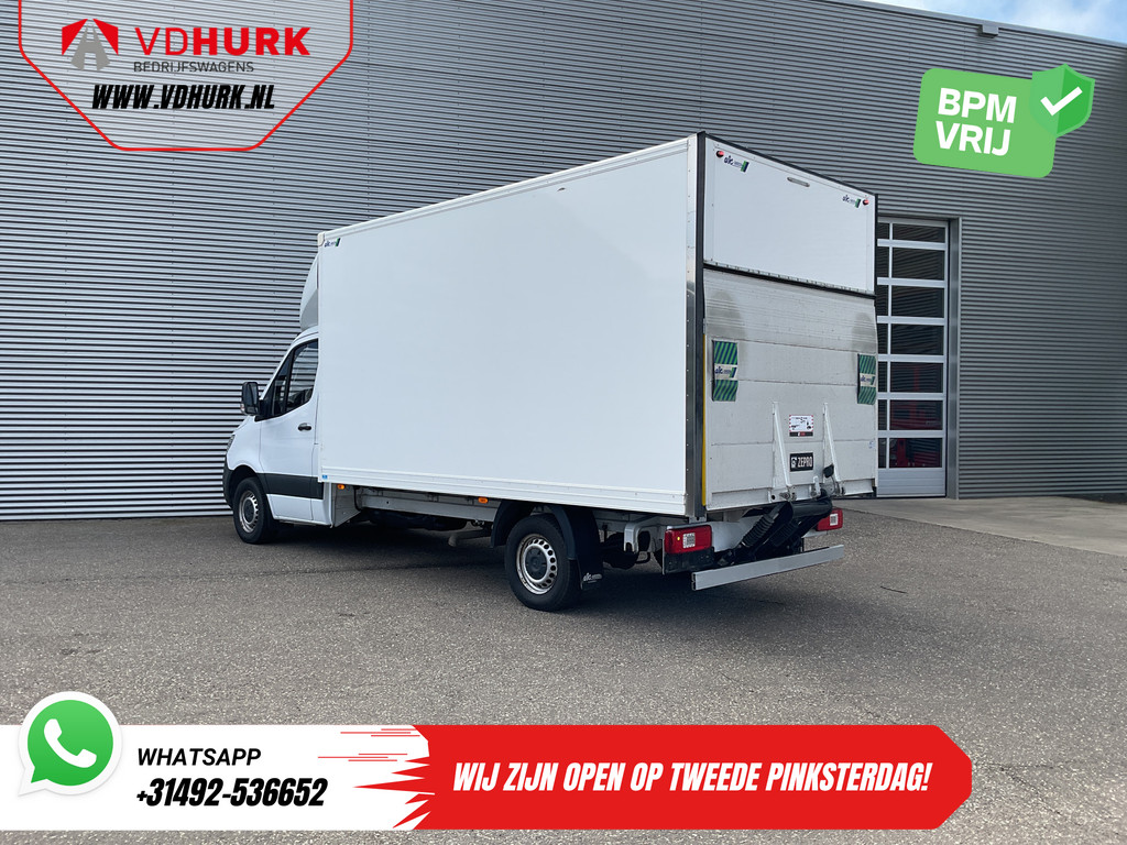 Mercedes-Benz Sprinter Bakwagen 317 CDI Aut. Bakwagen Laadklep/ Spoiler/ Zijdeur/ LED/ Standkachel/ Stoelverw./ Carplay/ Cruise/ Airco/ 430x210x210 1