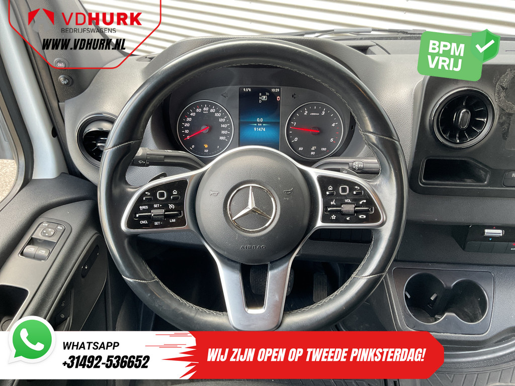 Mercedes-Benz Sprinter Bakwagen 317 CDI Aut. Bakwagen Laadklep/ Spoiler/ Zijdeur/ LED/ Standkachel/ Stoelverw./ Carplay/ Cruise/ Airco/ 430x210x210 13