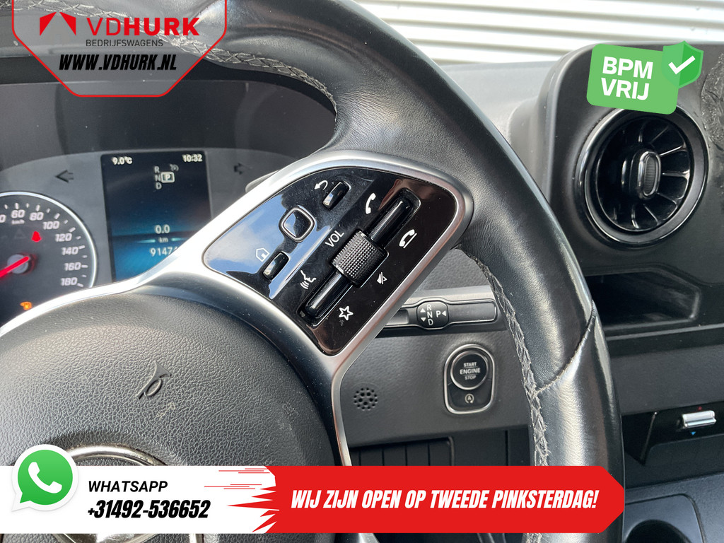 Mercedes-Benz Sprinter Bakwagen 317 CDI Aut. Bakwagen Laadklep/ Spoiler/ Zijdeur/ LED/ Standkachel/ Stoelverw./ Carplay/ Cruise/ Airco/ 430x210x210 17
