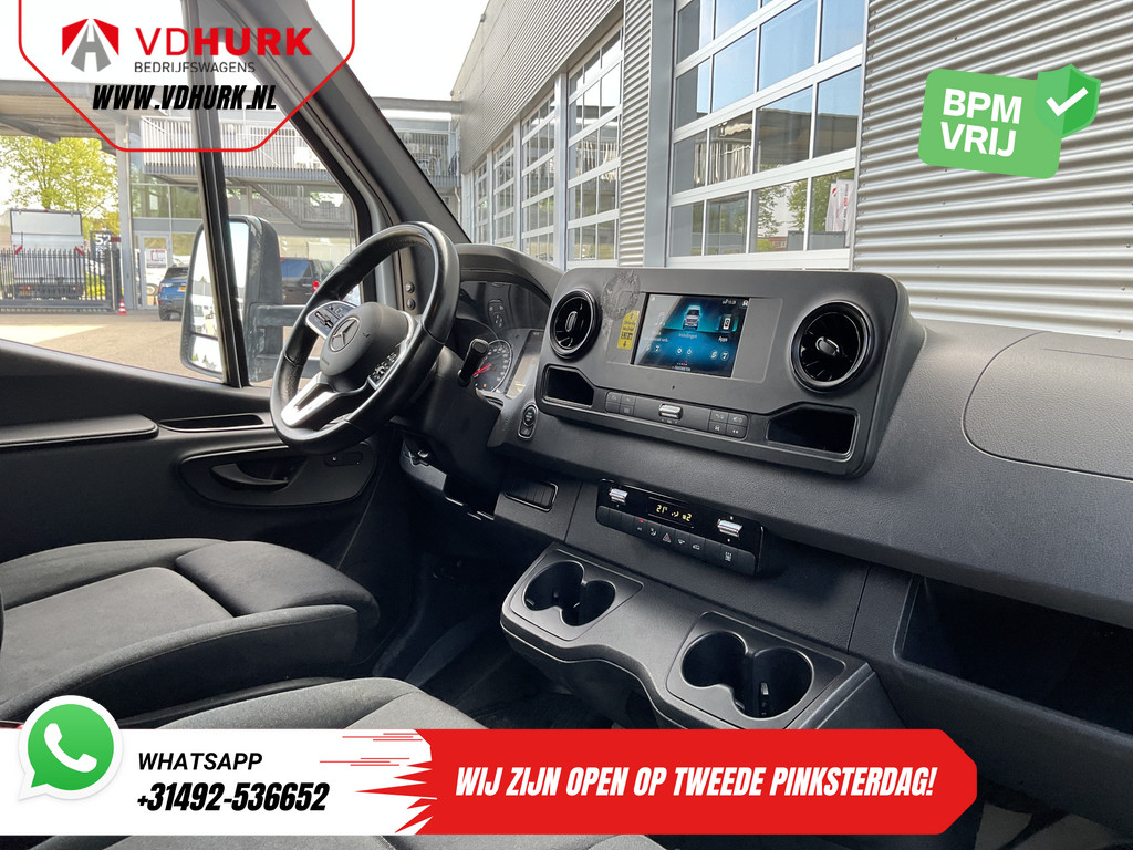 Mercedes-Benz Sprinter Bakwagen 317 CDI Aut. Bakwagen Laadklep/ Spoiler/ Zijdeur/ LED/ Standkachel/ Stoelverw./ Carplay/ Cruise/ Airco/ 430x210x210 2