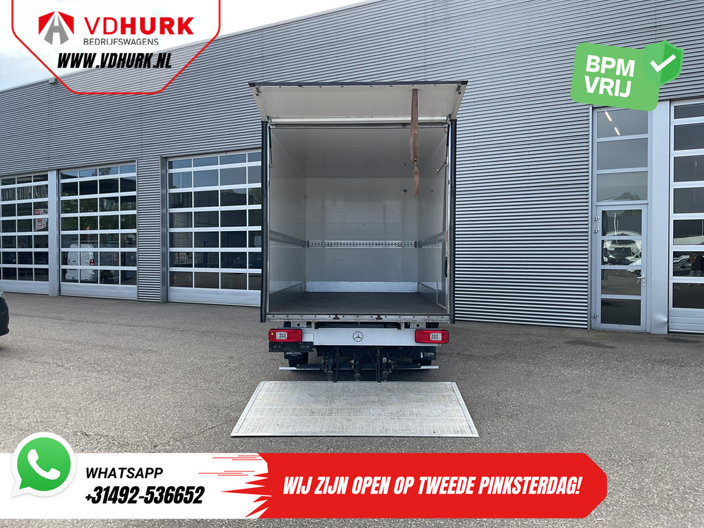 Mercedes-Benz Sprinter Bakwagen 317 CDI Aut. Bakwagen Laadklep/ Spoiler/ Zijdeur/ LED/ Standkachel/ Stoelverw./ Carplay/ Cruise/ Airco/ 430x210x210 4