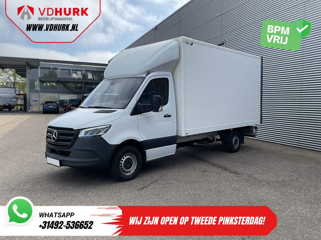 Mercedes-Benz Sprinter Bakwagen 317 CDI Aut. Bakwagen Laadklep/ Spoiler/ Zijdeur/ LED/ Standkachel/ Stoelverw./ Carplay/ Cruise/ Airco/ 430x210x210 8
