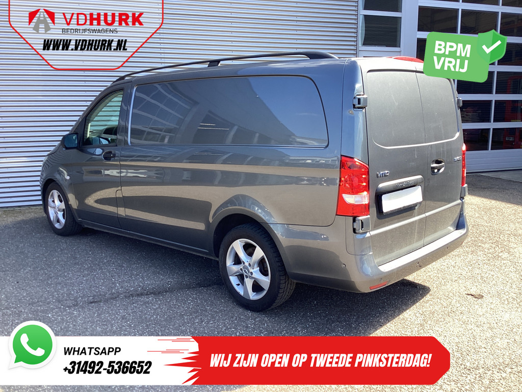 Mercedes-Benz Vito Bestelbus 119 CDI Aut. L2 LED/ Standkachel/ Carplay/ Cruise/ Airco/ Camera/ PDC V+A/ LMV 1