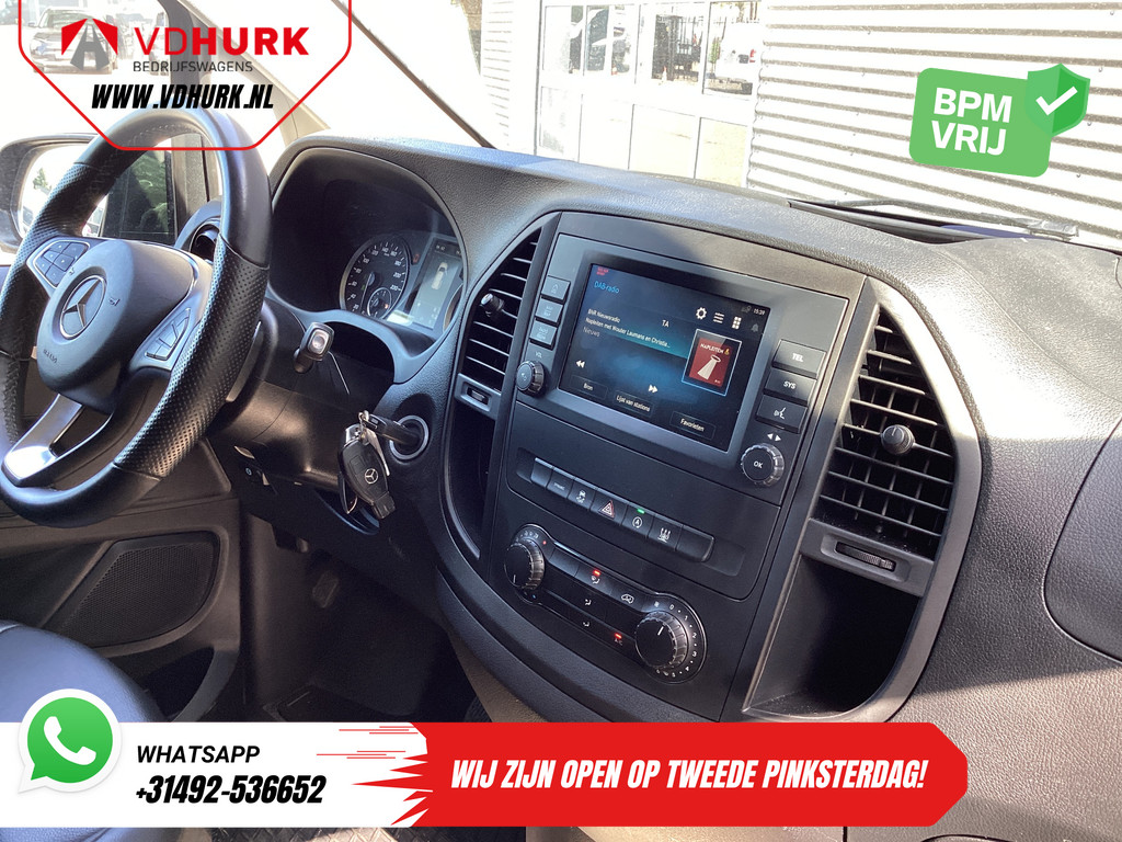 Mercedes-Benz Vito Bestelbus 119 CDI Aut. L2 LED/ Standkachel/ Carplay/ Cruise/ Airco/ Camera/ PDC V+A/ LMV 2
