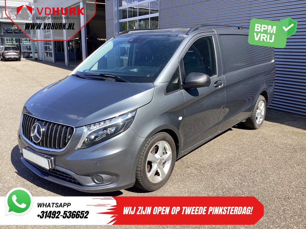 Mercedes-Benz Vito Bestelbus 119 CDI Aut. L2 LED/ Standkachel/ Carplay/ Cruise/ Airco/ Camera/ PDC V+A/ LMV 5