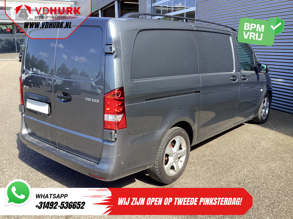 Mercedes-Benz Vito Bestelbus 119 CDI Aut. L2 LED/ Standkachel/ Carplay/ Cruise/ Airco/ Camera/ PDC V+A/ LMV 6