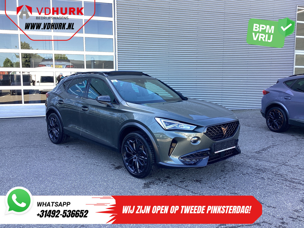 CUPRA Formentor SUV 1.4 e-Hybrid VZ Tribe Edition Pano/ Beats/ Elek.Klep/ Memory/ Matrix/ Adapt. Cruise/ Alcantara/ Carplay/ Stoelverw./ Stuurverw./ 0