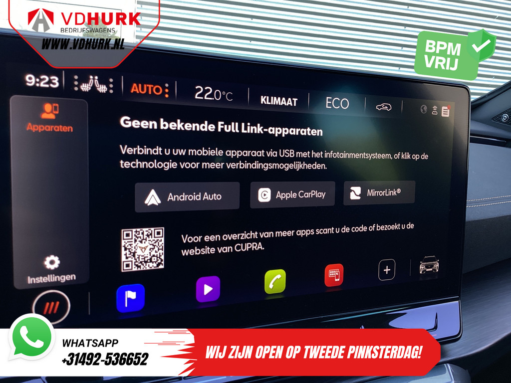 CUPRA Formentor SUV 1.4 e-Hybrid VZ Tribe Edition Pano/ Beats/ Elek.Klep/ Memory/ Matrix/ Adapt. Cruise/ Alcantara/ Carplay/ Stoelverw./ Stuurverw./ 16