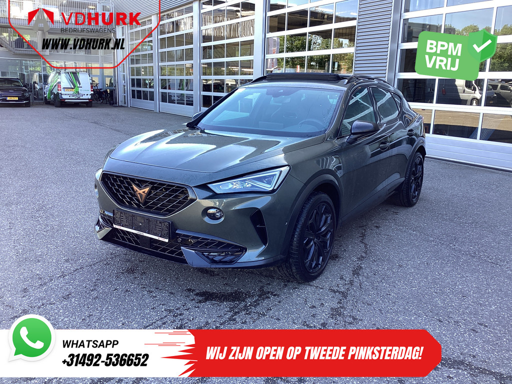 CUPRA Formentor SUV 1.4 e-Hybrid VZ Tribe Edition Pano/ Beats/ Elek.Klep/ Memory/ Matrix/ Adapt. Cruise/ Alcantara/ Carplay/ Stoelverw./ Stuurverw./ 6