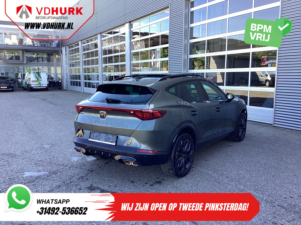 CUPRA Formentor SUV 1.4 e-Hybrid VZ Tribe Edition Pano/ Beats/ Elek.Klep/ Memory/ Matrix/ Adapt. Cruise/ Alcantara/ Carplay/ Stoelverw./ Stuurverw./ 8