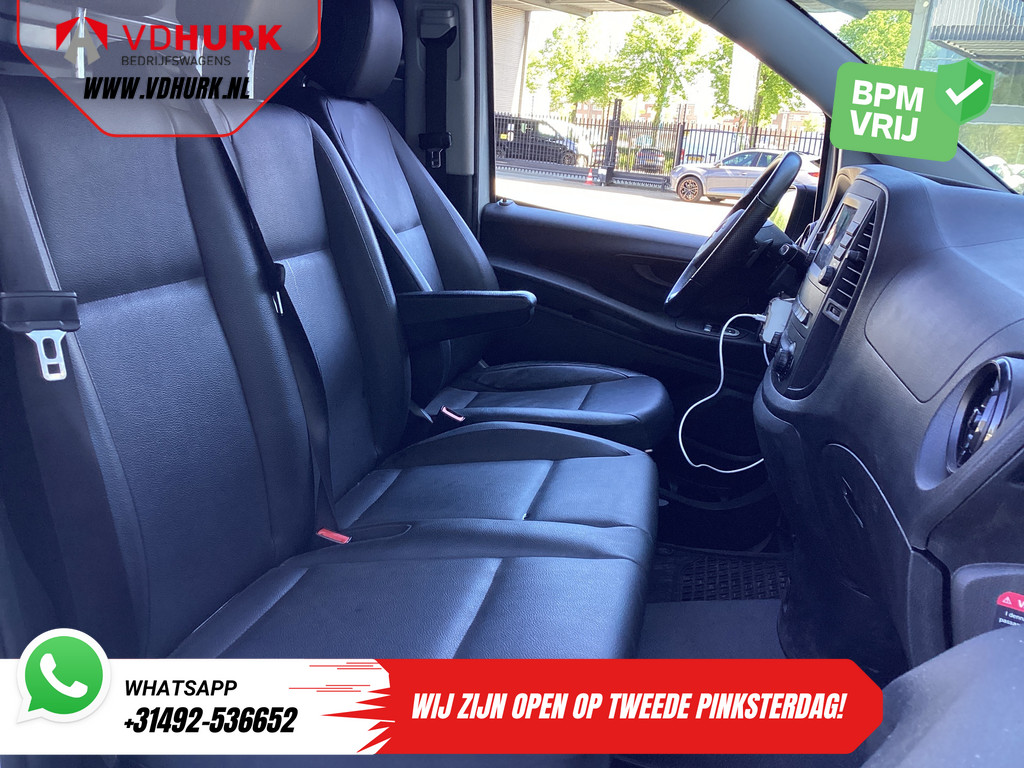 Mercedes-Benz Vito Bestelbus 119 CDI Aut. XL L3 LED/ Standkachel/ Stoelverw./ Carplay/ Camera/ Trekhaak/ PDC/ Cruise 10