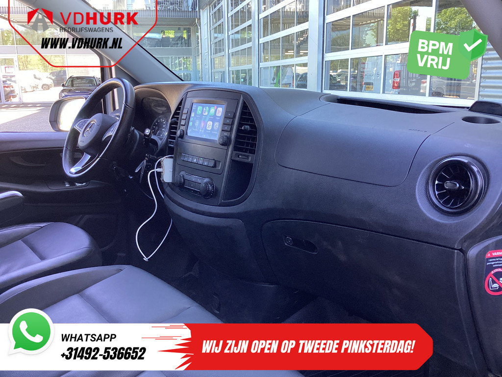 Mercedes-Benz Vito Bestelbus 119 CDI Aut. XL L3 LED/ Standkachel/ Stoelverw./ Carplay/ Camera/ Trekhaak/ PDC/ Cruise 11