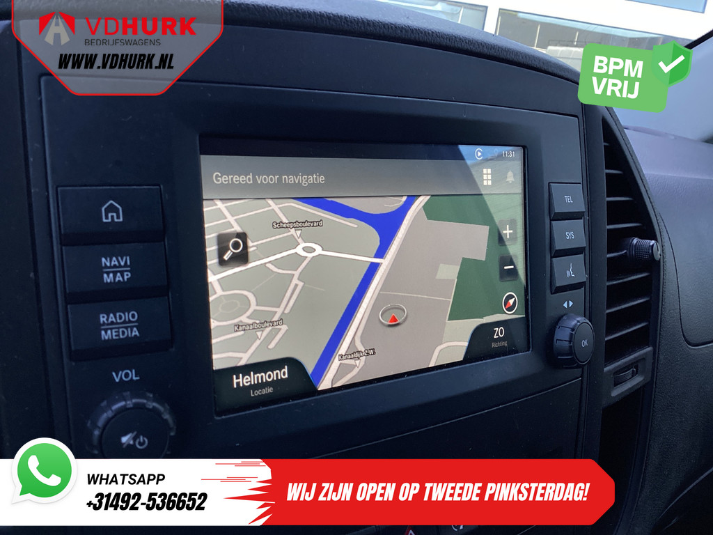 Mercedes-Benz Vito Bestelbus 119 CDI Aut. XL L3 LED/ Standkachel/ Stoelverw./ Carplay/ Camera/ Trekhaak/ PDC/ Cruise 17