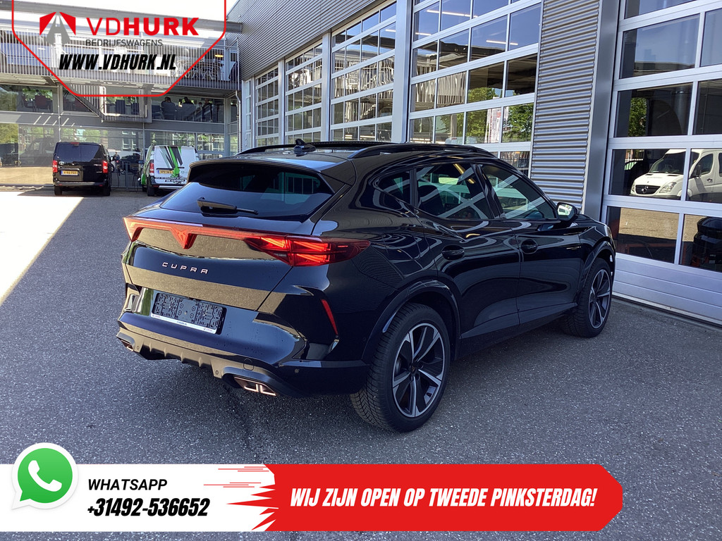CUPRA Formentor SUV 1.5 TSI e-Hybrid 272 pk VZ Performance Pano/ Sennheiser/ Memory/ Elek.Klep./ Matrix/ Adapt.Cruise/ Stoelverw./ Carplay/ Stuurver 8