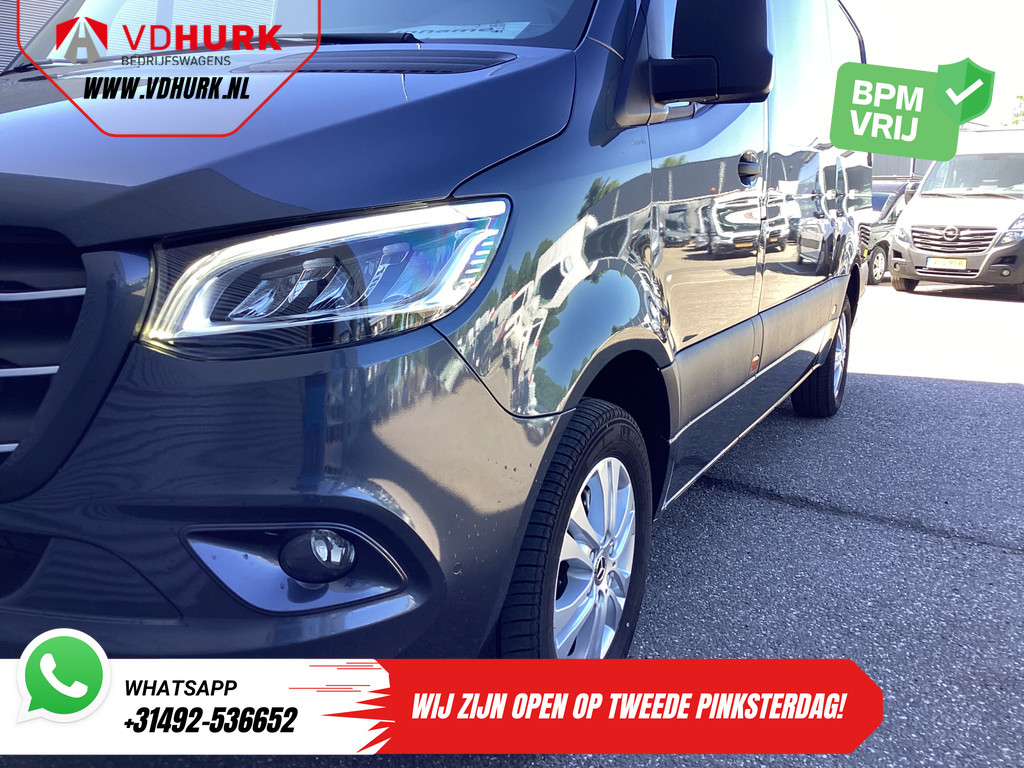 Mercedes-Benz Sprinter Bestelbus 315 CDI Aut. L2H2 3.5t Trekverm./ LED/ Gev.Stoel/ 10,25” MBUX/ Climate/ Stoelverw./ Carplay/ Navi/ Cruise/ Camera/ PDC/ Trekhaak 11