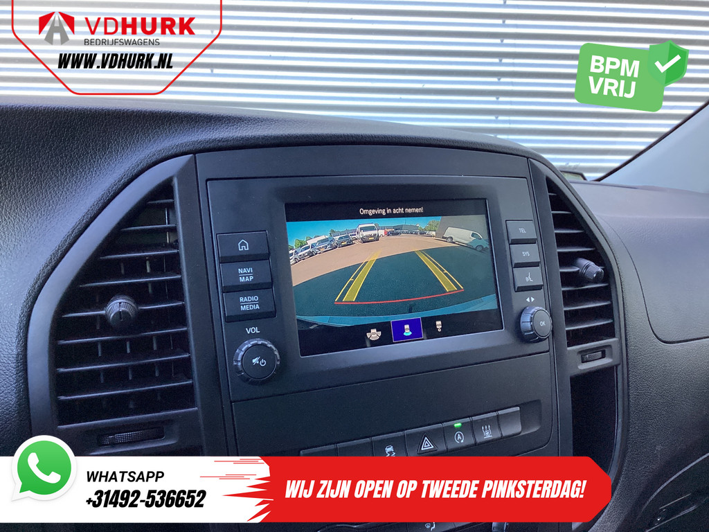 Mercedes-Benz Vito Bestelbus 119 CDI Aut. XL L3 LED/ Standkachel/ Stoelverw./ Carplay/ Navi/ Camera/ PDC/ LMV/ Cruise/ Trekhaak/ Airco 15
