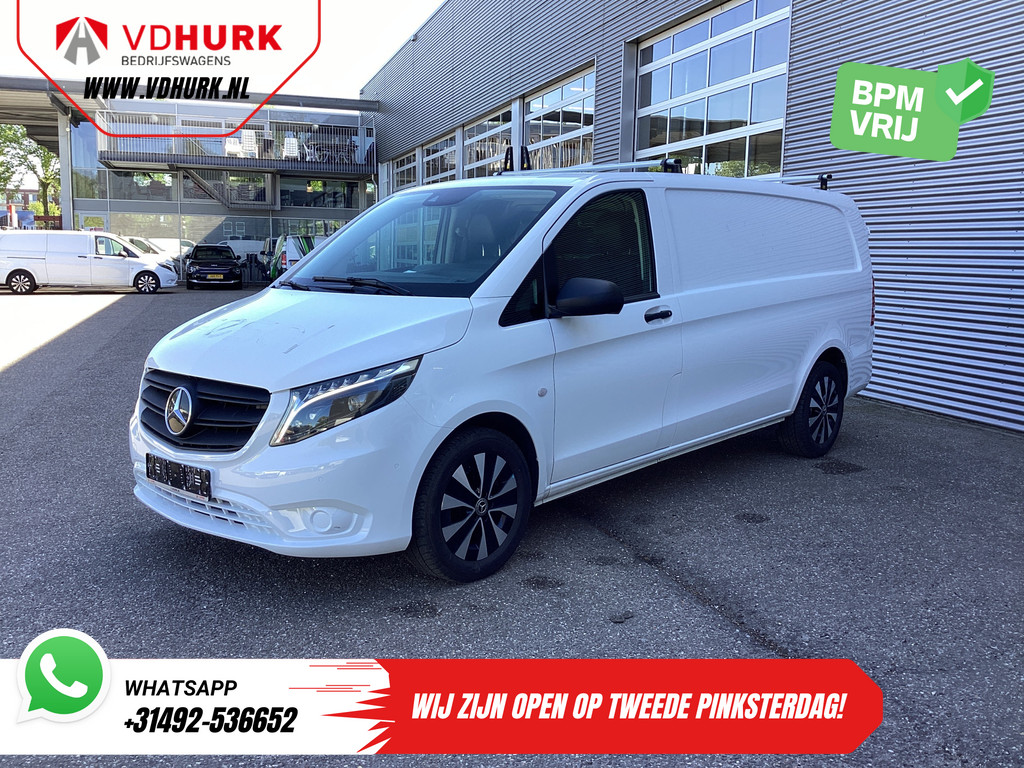Mercedes-Benz Vito Bestelbus 119 CDI Aut. XL L3 LED/ Standkachel/ Stoelverw./ Carplay/ Navi/ Camera/ PDC/ LMV/ Cruise/ Trekhaak/ Airco 8