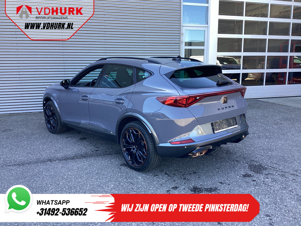 CUPRA Formentor SUV 1.4 e-Hybrid VZ Performance Leder/ Memory/ Elek.Klep/ Carplay/ Stoelverw./ Adapt.Cruise/ Standkachel/ Stuurverw./ 19” LMV 1