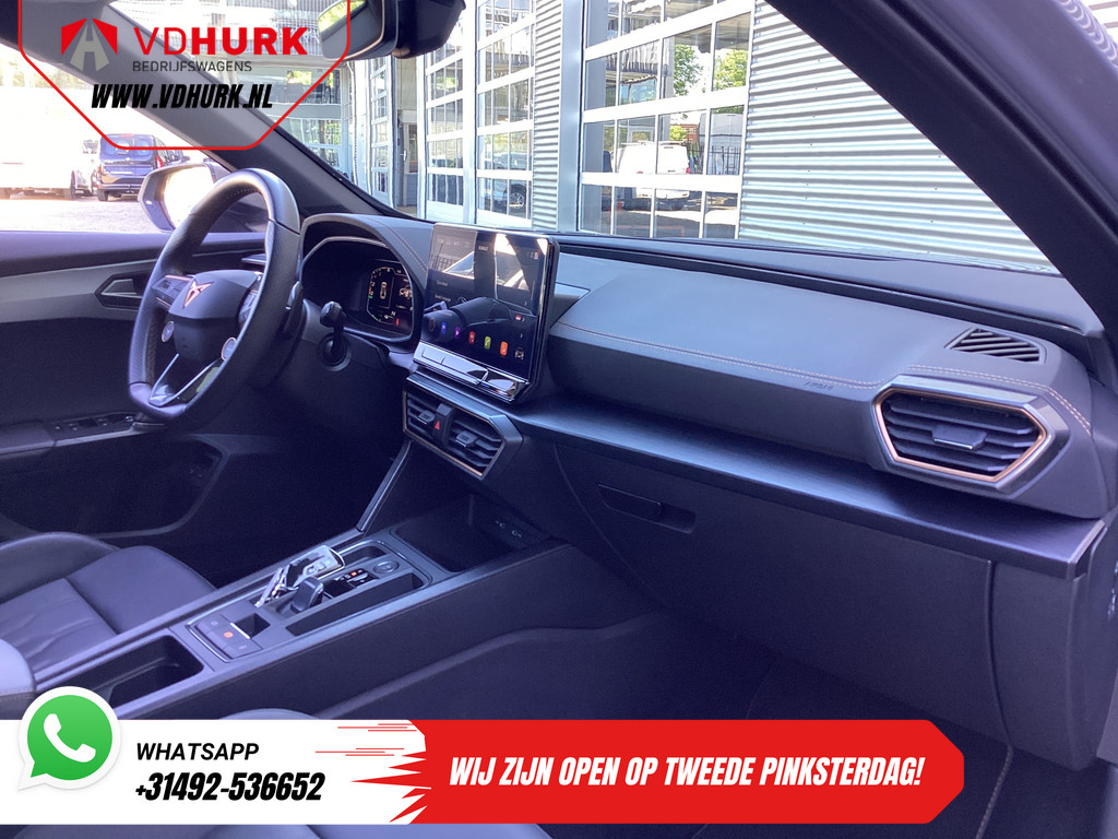 CUPRA Formentor SUV 1.4 e-Hybrid VZ Performance Leder/ Memory/ Elek.Klep/ Carplay/ Stoelverw./ Adapt.Cruise/ Standkachel/ Stuurverw./ 19” LMV 10