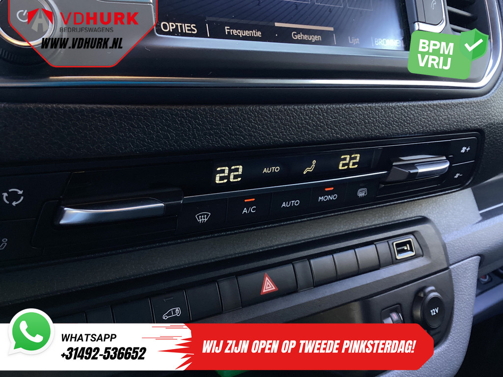 Toyota ProAce Worker Bestelbus 1.5 2x Schuifdeur/ Adapt.Cruise/ Head-up/ Standkachel/ Inrichting/ Stoelverw./ Carplay/ Camera/ Keyless/ Climate/ Trekhaak 14
