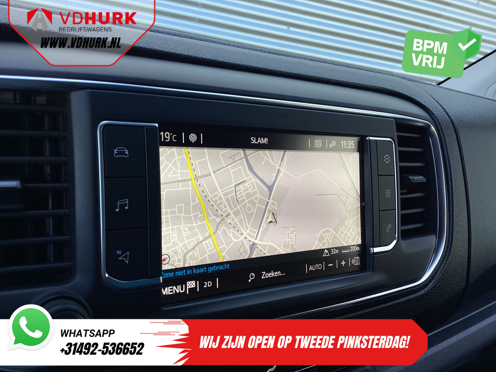Toyota ProAce Worker Bestelbus 1.5 2x Schuifdeur/ Adapt.Cruise/ Head-up/ Standkachel/ Inrichting/ Stoelverw./ Carplay/ Camera/ Keyless/ Climate/ Trekhaak 17
